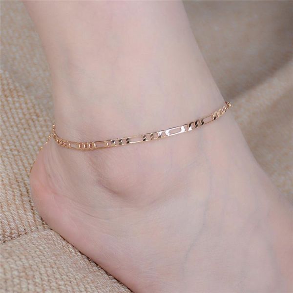 anklets fashion alloy color anklet foot jewelry ankle bracelet simple figaro chain for female and male 1 pcs, Red;blue
anklets fashion alloy color anklet foot jewelry ankle bracelet simple figaro chain for female and male 1 pcs, Red;blue