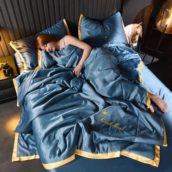 comforters & sets suitable for adults and children simple european style ice silk summer cool quilt bedroom nap air conditioning quilted bed
comforters & sets suitable for adults and children simple european style ice silk summer cool quilt bedroom nap air conditioning quilted bed