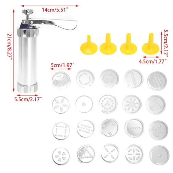 baking & pastry tools manual biscuit cookie press stamps set cake decorating maker 37mf
baking & pastry tools manual biscuit cookie press stamps set cake decorating maker 37mf