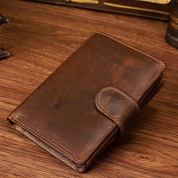 wallets classical genuine leather men money wallet handmade card holder coin purse hasp male's short for man 8301, Red;black
wallets classical genuine leather men money wallet handmade card holder coin purse hasp male's short for man 8301, Red;black