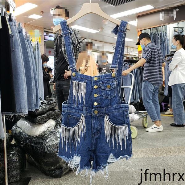 women's jeans fashion girls suspender pants 2021 summer overalls tassels single breasted frayed shorts high-waisted, Blue
women's jeans fashion girls suspender pants 2021 summer overalls tassels single breasted frayed shorts high-waisted, Blue