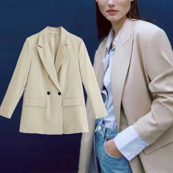 women suit jacket spring za fashion temperament casual chic youth street party women s 210601, White;black
women suit jacket spring za fashion temperament casual chic youth street party women s 210601, White;black