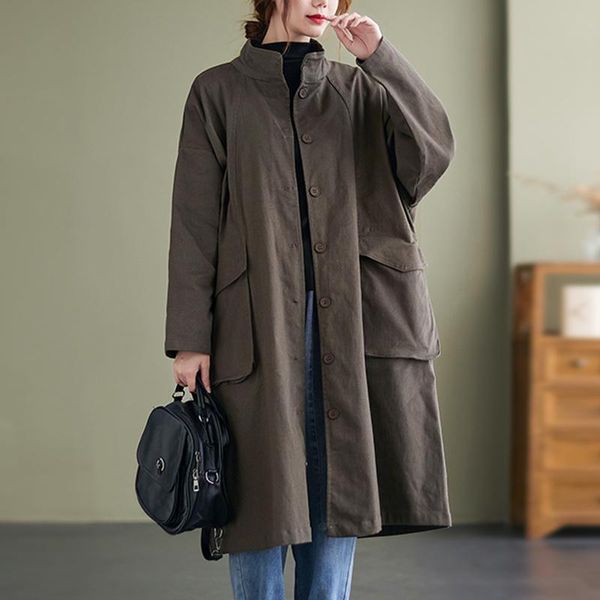women's trench coats #4046 black grey windbreaker coat for woman large size long sleeve single breasted ladies vintage female, Tan;black
women's trench coats #4046 black grey windbreaker coat for woman large size long sleeve single breasted ladies vintage female, Tan;black