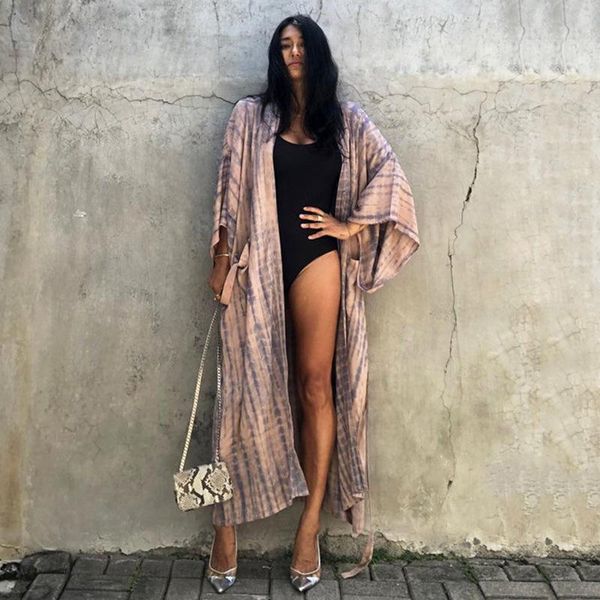 women's swimwear 2021 summer fashion trendy striped print tether pockets with cardigan and sunscreen holiday beach dress, White;black
women's swimwear 2021 summer fashion trendy striped print tether pockets with cardigan and sunscreen holiday beach dress, White;black