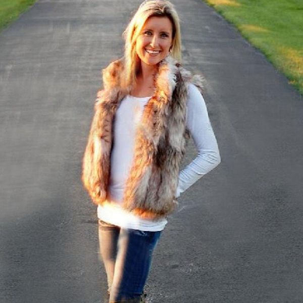 women's fur & faux vest coat teddy clothing especially female 2021 plus size real po winter autumn designer bomber, Black
women's fur & faux vest coat teddy clothing especially female 2021 plus size real po winter autumn designer bomber, Black