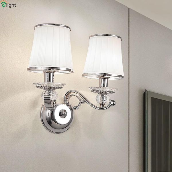 wall lamp modern lustre chrome metal led lights crystal bedroom living room light fixtures glass sconce
wall lamp modern lustre chrome metal led lights crystal bedroom living room light fixtures glass sconce