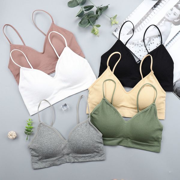 CHRLEISURE Elastic Gathering Bralette Push Up Bra Summer Anti-light Korean Style Wild Bra Tube Top Sexy No Rims Bra, Beige
CHRLEISURE Elastic Gathering Bralette Push Up Bra Summer Anti-light Korean Style Wild Bra Tube Top Sexy No Rims Bra, Beige