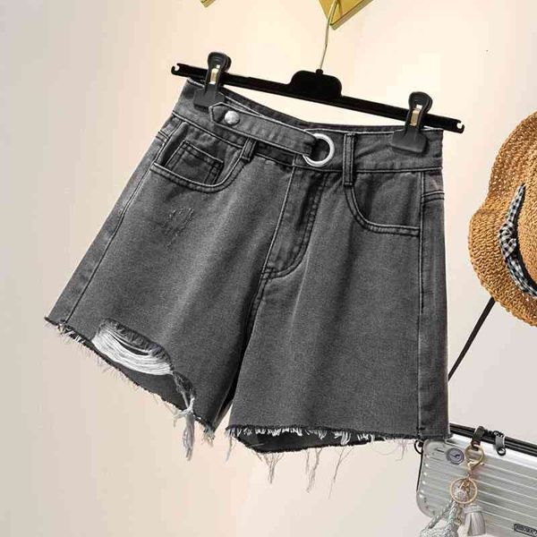 short korean style women's casual large size loose shorts, high waist, summer 2021 novelty, White;black
short korean style women's casual large size loose shorts, high waist, summer 2021 novelty, White;black