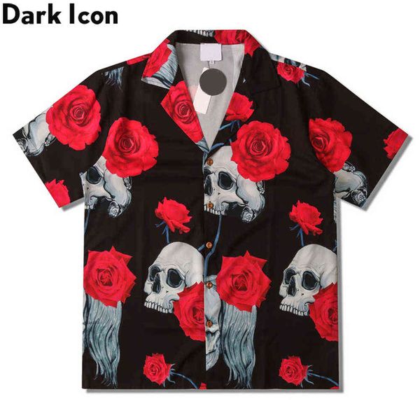 floral skeleton hawaiian shirt men summer streetwear men's polo shirt thin materila shirts for man 210603, White;black
floral skeleton hawaiian shirt men summer streetwear men's polo shirt thin materila shirts for man 210603, White;black