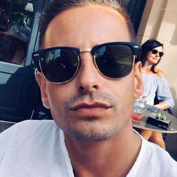 semi rimless polarized sunglasses men women retro brand designer sun glasses classic driving shade uv4001, White;black
semi rimless polarized sunglasses men women retro brand designer sun glasses classic driving shade uv4001, White;black