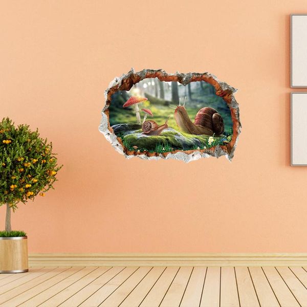 wallpapers broken wall snail sticker 3d pvc waterproof modern home stikers for decoration
wallpapers broken wall snail sticker 3d pvc waterproof modern home stikers for decoration