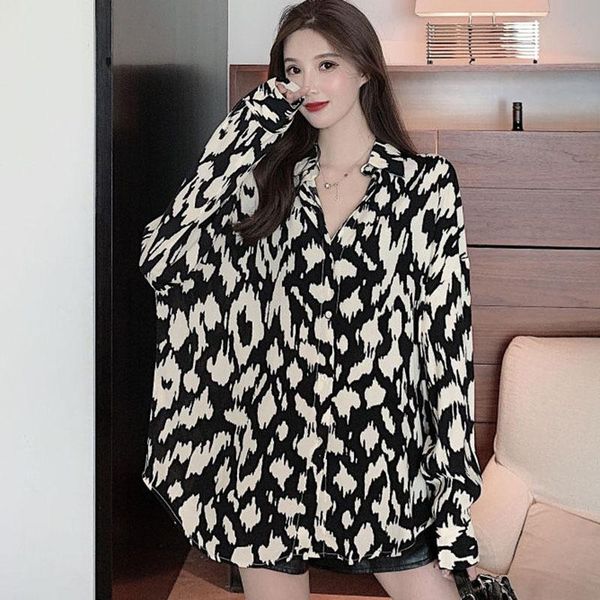 women's blouses & shirts spring autumn thin fashion casual cows pattern turn down collar blouse women long sleeve shirt, White
women's blouses & shirts spring autumn thin fashion casual cows pattern turn down collar blouse women long sleeve shirt, White