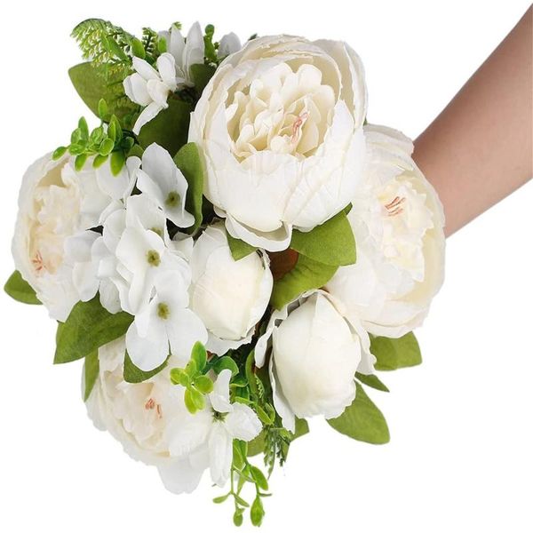 bouquet vintage artificial peony silk flowers for decoration flower valentine's present wedding decorative & wreaths
bouquet vintage artificial peony silk flowers for decoration flower valentine's present wedding decorative & wreaths