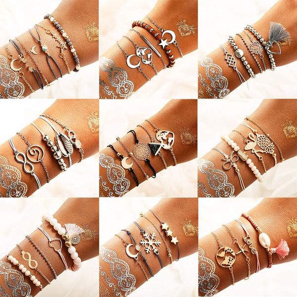 charm bracelets if me vintage stone beads diy bracelet set for women shell infinity star moon map fashion female armband jewelry 2021, Golden;silver
charm bracelets if me vintage stone beads diy bracelet set for women shell infinity star moon map fashion female armband jewelry 2021, Golden;silver