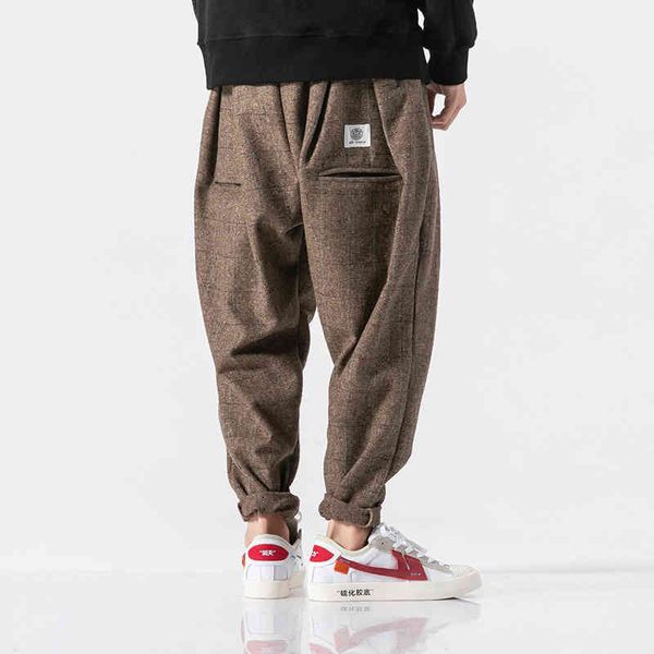 Men's Pants 3 Color Men Winter Thick Warm Woolen Casual Plaid Harem Male Loose Fashion Trousers Streetwear Hip Hop Plus Size M-5xl VBKO, Black
Men's Pants 3 Color Men Winter Thick Warm Woolen Casual Plaid Harem Male Loose Fashion Trousers Streetwear Hip Hop Plus Size M-5xl VBKO, Black