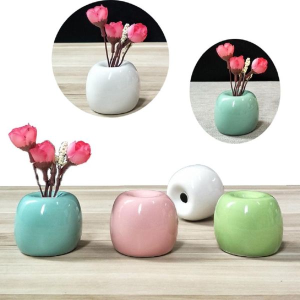 pcs nordic minimalist apple mini bottle ceramic vase car jewelry home decoration planters & pots
pcs nordic minimalist apple mini bottle ceramic vase car jewelry home decoration planters & pots