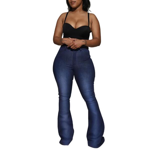 women's jeans 2021 tall waist elastic women high retro skinny wide leg trousers ladies casual bell bottom flare pant, Blue
women's jeans 2021 tall waist elastic women high retro skinny wide leg trousers ladies casual bell bottom flare pant, Blue
