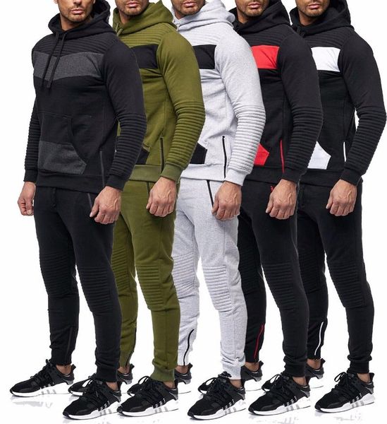 men's tracksuits zogaa 2021 casual male suit clothing tracksuit men sets hoodies and pants two piece hooded sweatshirt, Gray
men's tracksuits zogaa 2021 casual male suit clothing tracksuit men sets hoodies and pants two piece hooded sweatshirt, Gray
