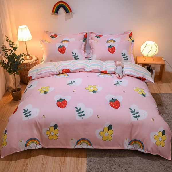 bedding sets product 130 thick long-staple cotton brushed plant cashmere four-piece large-format flower for spring and summer
bedding sets product 130 thick long-staple cotton brushed plant cashmere four-piece large-format flower for spring and summer