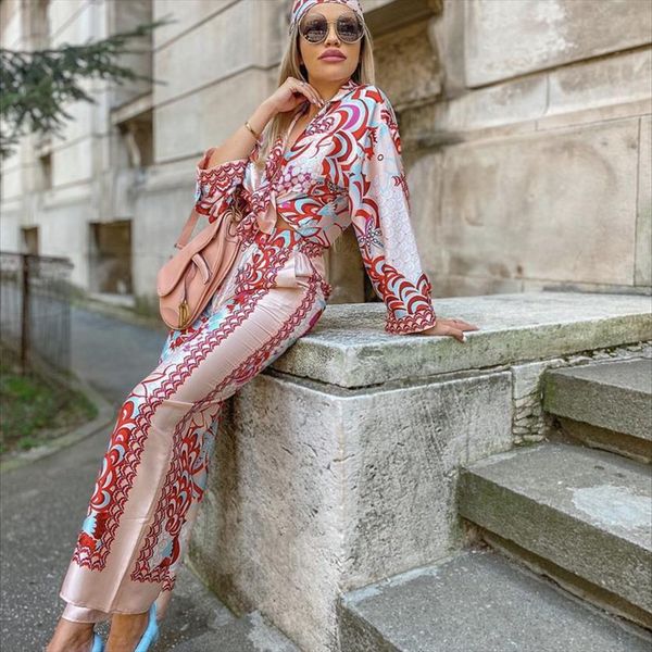 vintage red loose print womenpant shirt suit spring casual matching sets ladies elegant streetwear oversized set, White
vintage red loose print womenpant shirt suit spring casual matching sets ladies elegant streetwear oversized set, White