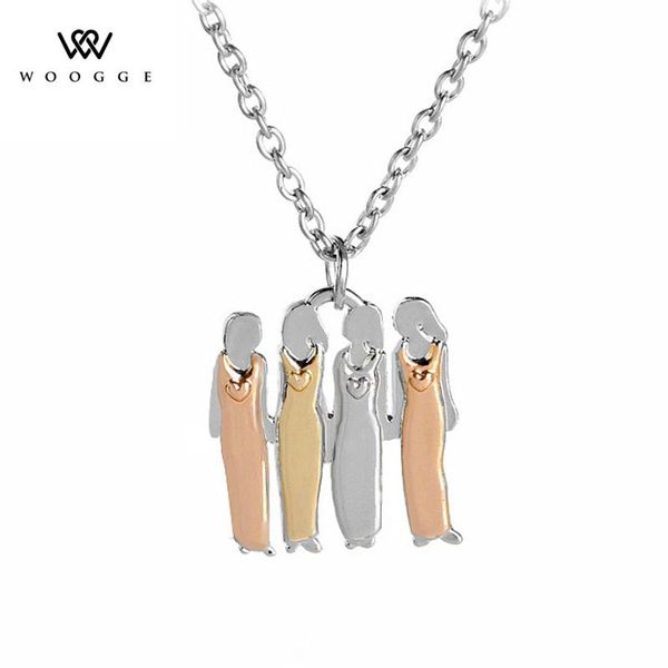 pendant necklaces collier femme 2021 fashion jewelry chain friends for 4 mima & oly family sister necklace women, Silver
pendant necklaces collier femme 2021 fashion jewelry chain friends for 4 mima & oly family sister necklace women, Silver