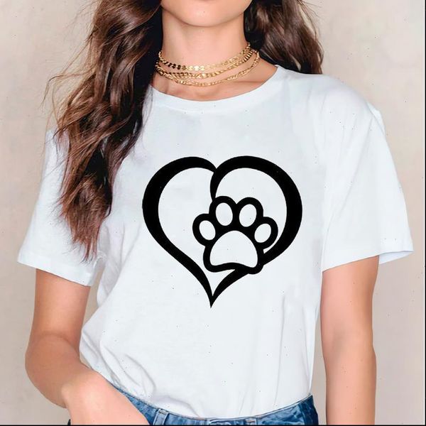 dog cat paw sweet womens t shirt love heart cute short sleeve print lady female tee, White
dog cat paw sweet womens t shirt love heart cute short sleeve print lady female tee, White