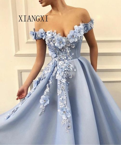 party dresses charming blue evening 2021 a-line off the shoulder flowers appliques dubai saudi arabic long gown prom dress, White;black
party dresses charming blue evening 2021 a-line off the shoulder flowers appliques dubai saudi arabic long gown prom dress, White;black