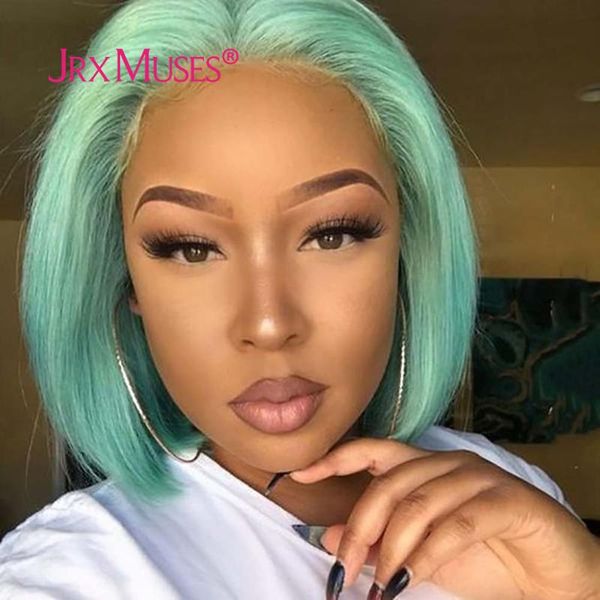 lace wigs green colored human hair short bob straight deep part for women pre plucked glueless remy, Black;brown
lace wigs green colored human hair short bob straight deep part for women pre plucked glueless remy, Black;brown
