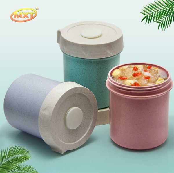 storage bottles & jars wheat straw soup cup sealed 450ml round microwaveable leakproof plastic pot breakfast porridge box
storage bottles & jars wheat straw soup cup sealed 450ml round microwaveable leakproof plastic pot breakfast porridge box