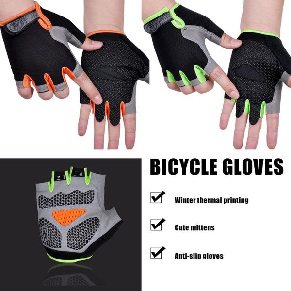 cycling gloves 1 pair anti slip sweat men women half finger mtb road riding camping hiking gym fitness accessories, Black
cycling gloves 1 pair anti slip sweat men women half finger mtb road riding camping hiking gym fitness accessories, Black