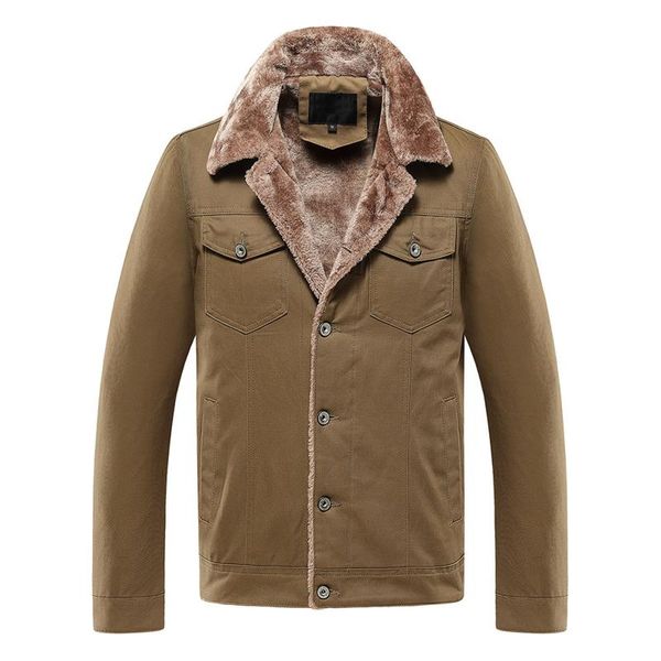 men's jackets men casual warm jacket autumn&winter solid color long sleeve lapel pockets coats vintage outdoor thicken, Black;brown
men's jackets men casual warm jacket autumn&winter solid color long sleeve lapel pockets coats vintage outdoor thicken, Black;brown