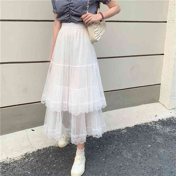 summer sweet cake layered long mesh skirts princess high waist ruffled vintage tiered tulle pleated ins white 210529, Black
summer sweet cake layered long mesh skirts princess high waist ruffled vintage tiered tulle pleated ins white 210529, Black