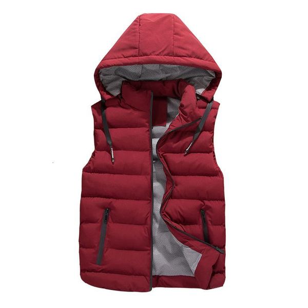 men's vests mantlconx oversize hooded jacket sleeveless autumn winter waistcoat men cotton-padded male al36, Black;white
men's vests mantlconx oversize hooded jacket sleeveless autumn winter waistcoat men cotton-padded male al36, Black;white