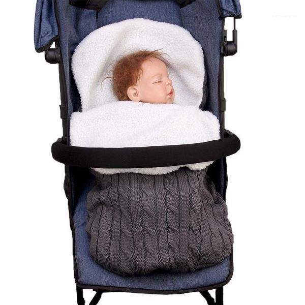 sleeping bag baby winter sleep bottoms born infant knitted swaddle wrap nest envelope for toddler stroll bags1
sleeping bag baby winter sleep bottoms born infant knitted swaddle wrap nest envelope for toddler stroll bags1