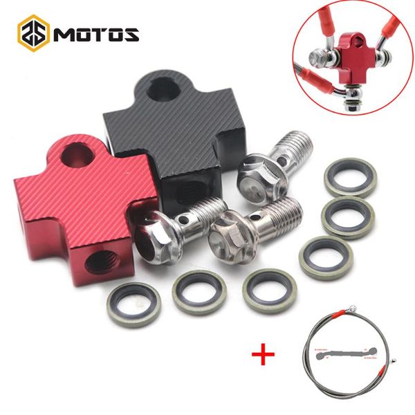 motorcycle brakes zs moto cnc pipe 3-way connector adapter bracket tee coupling +brake oil hose tube universal fit racing mx
motorcycle brakes zs moto cnc pipe 3-way connector adapter bracket tee coupling +brake oil hose tube universal fit racing mx