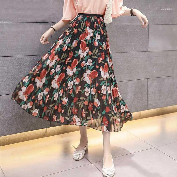 skirts women boho summer beach chiffon floral long skirt elegant ladies party club pleated dames high waist streetwear1, Black
skirts women boho summer beach chiffon floral long skirt elegant ladies party club pleated dames high waist streetwear1, Black