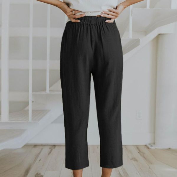 women's pants & capris cusual women spring summer ankle-length straight elastic high waist oversize black simple comfortable elegant la, Black;white
women's pants & capris cusual women spring summer ankle-length straight elastic high waist oversize black simple comfortable elegant la, Black;white