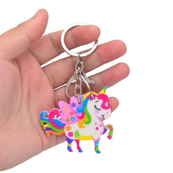 cute cartoon acrylic keychains creative unicorn animal key chain jewelry for women kids girls gift car accessory, Slivery;golden
cute cartoon acrylic keychains creative unicorn animal key chain jewelry for women kids girls gift car accessory, Slivery;golden