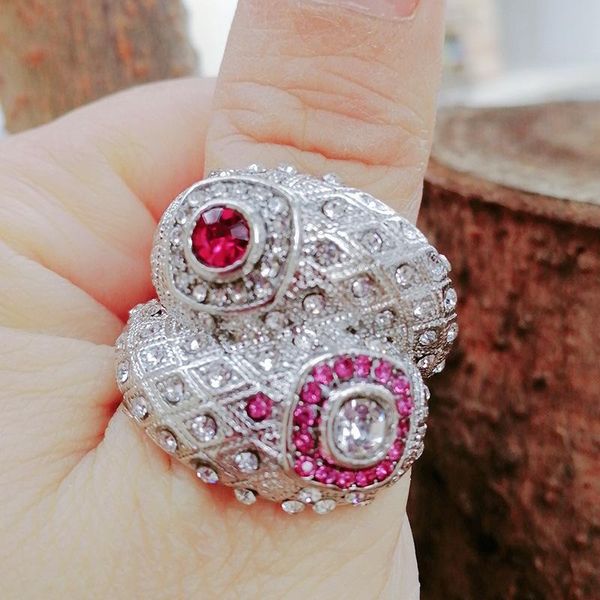 wedding rings trendy red crystal snake fine jewelry bright silver winding head finger for women gift, Slivery;golden
wedding rings trendy red crystal snake fine jewelry bright silver winding head finger for women gift, Slivery;golden