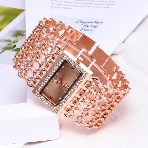 wristwatches superb women casual quartz stainless steel band strap watch analog wrist, Slivery;brown
wristwatches superb women casual quartz stainless steel band strap watch analog wrist, Slivery;brown