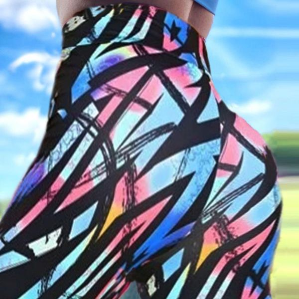 women's leggings fashion printing high waist hip-lift fitness pants casual sports clothing slim push up tight, Black
women's leggings fashion printing high waist hip-lift fitness pants casual sports clothing slim push up tight, Black