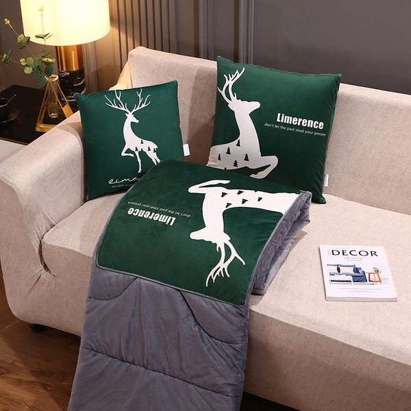 blankets elf deer pattern plush pillow quilt,foldable dual-purpose casual blanket,sofa bed cushion,warming supplies in winter
blankets elf deer pattern plush pillow quilt,foldable dual-purpose casual blanket,sofa bed cushion,warming supplies in winter