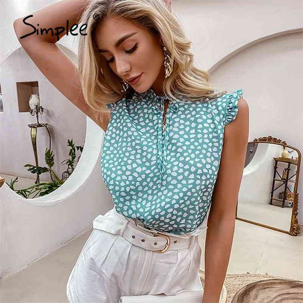 simplee elegant green polka dot lace up blouse v-neck wrinkle ruffled flounces blouse fashion sleeveless woman summer 210401, White
simplee elegant green polka dot lace up blouse v-neck wrinkle ruffled flounces blouse fashion sleeveless woman summer 210401, White