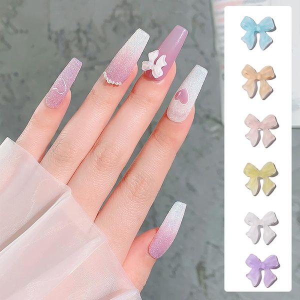 pieces of 3d crystal bow nail art decorations transparent accessories manicure tools, Silver;gold
pieces of 3d crystal bow nail art decorations transparent accessories manicure tools, Silver;gold