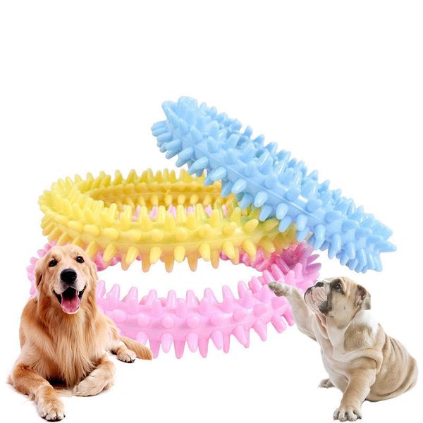 cute pet toy dog chew toy ring shape non toxic portable safe cleaning tooth toy pets tool random color dropshipping
cute pet toy dog chew toy ring shape non toxic portable safe cleaning tooth toy pets tool random color dropshipping