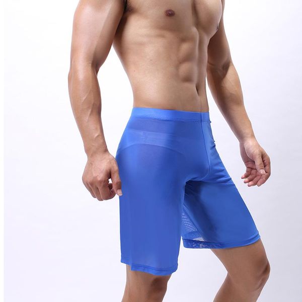 men's sleepwear mesh see-through casual shorts nightwear breathable low waist sleep bottoms super thin underpants, Black;brown
men's sleepwear mesh see-through casual shorts nightwear breathable low waist sleep bottoms super thin underpants, Black;brown