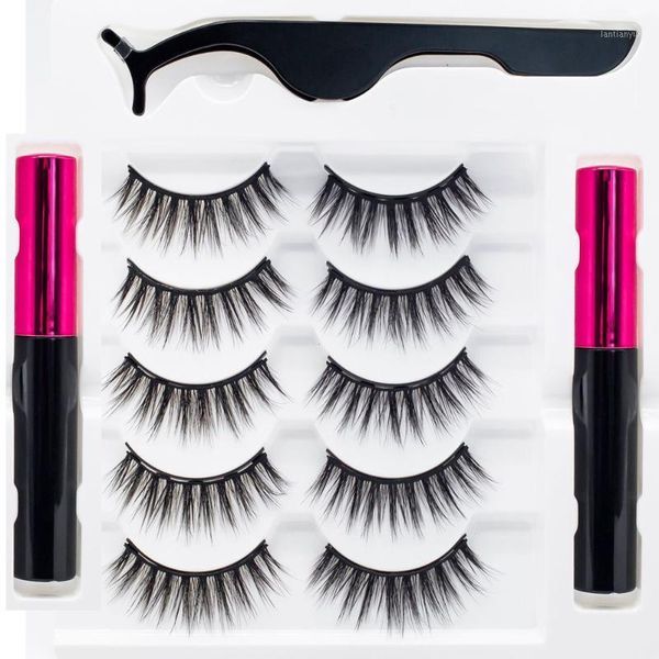 style magnetic false eyelashes liquid eyeliner eyelash set 5 pairs naturally exaggerated thick1
style magnetic false eyelashes liquid eyeliner eyelash set 5 pairs naturally exaggerated thick1