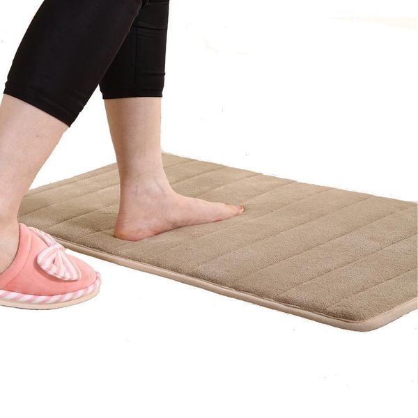 memory foam rebound pad for bathroom kitchen doormat solid striped coral fleece non-slip soft absorbent mat rug toilet floor carpets
memory foam rebound pad for bathroom kitchen doormat solid striped coral fleece non-slip soft absorbent mat rug toilet floor carpets
