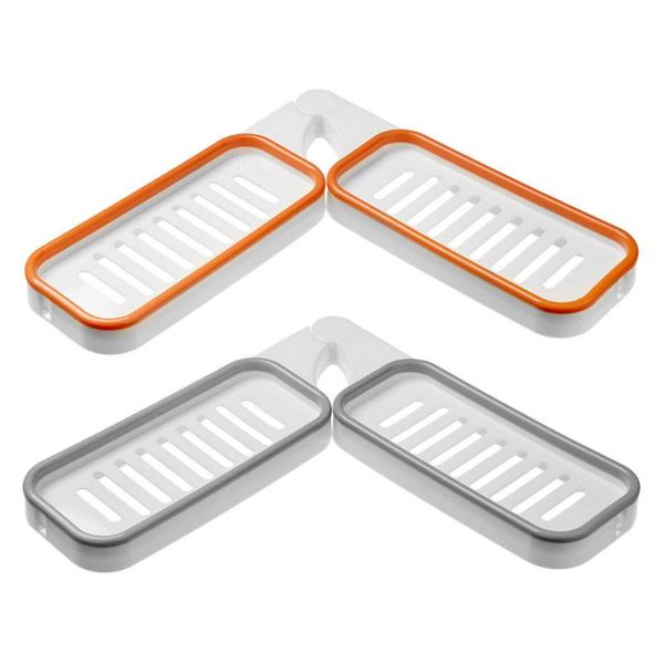 soap dishes corner space rotatable tray punch-storage rack holder 180 degree rotated save accs
soap dishes corner space rotatable tray punch-storage rack holder 180 degree rotated save accs