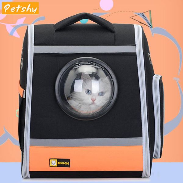cat carriers,crates & houses petshy transparent pet backpack carrier bag space window breathable puppy small dog cats travel bags
cat carriers,crates & houses petshy transparent pet backpack carrier bag space window breathable puppy small dog cats travel bags